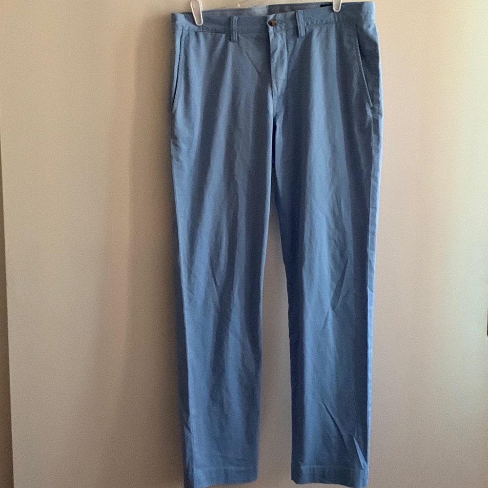 Polo Ralph Lauren straight leg Chino Pants size 32 X 32 blue NEW